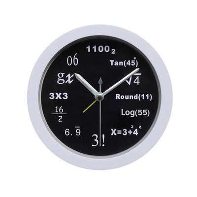 

Gobestart Mathematics Fashion Creative Art Student Quartz Bedside Alarm Clock