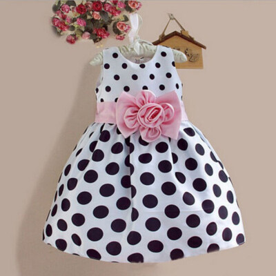 

Baby Kids Flower Girls Dress Party Wedding Bridesmaid Gown Formal Dresses