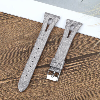 

〖Follure〗PULeather Bling Watch Band Wristband for Fitbit Versa Smart Watch Strap