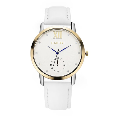 

GAIETY G016 Women Gold Leather Quartz Watch