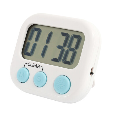 

2 LCD Screen Kitchen Egg Timer Magnetic Countdown Count UP Cooking Alarm Clocks