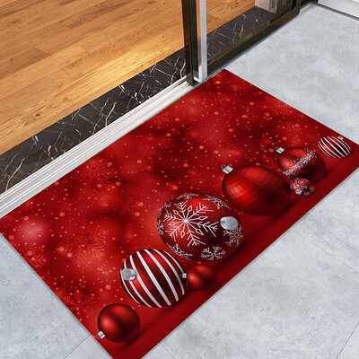 

Toponeto Merry Christmas Welcome Doormats Indoor Home Carpets Decor 40x60CM