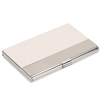 

Men And Women Stainless Steel Skin Name Business Card Clip Box