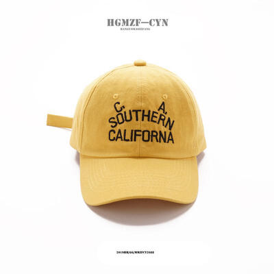 

Cui Long Hat Female Winter Leisure Soft Top Baseball Hat Korean Joker Cap Male Fashion Embroidered Letter Students