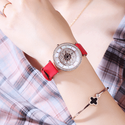 

French niche watch female student waterproof ladies watch ins wind