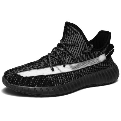 

Autumn mens shoes fly woven breathable coconut 350V2 tide shoes mens casual sports shoes running shoes
