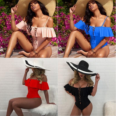 

Women&39s One Piece Swimsuit Swimwear Bathing Monokini Push Up Padded Bikini