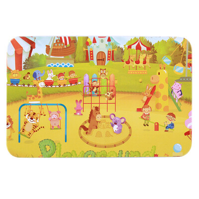 

Gotoamei Wooden Amusement park Puzzle Educational Developmental Baby Kids Training Toy A