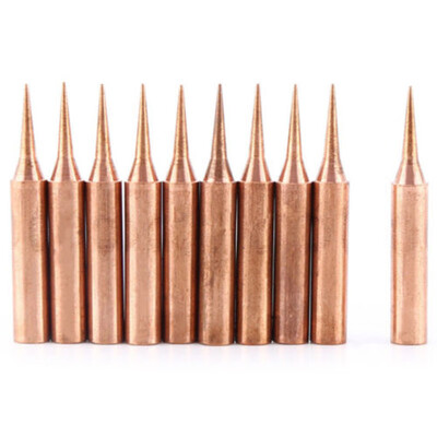 

10x Copper Solder Screwdriver Iron Tip Soldering Welding Head 900M-T-I Lead Free