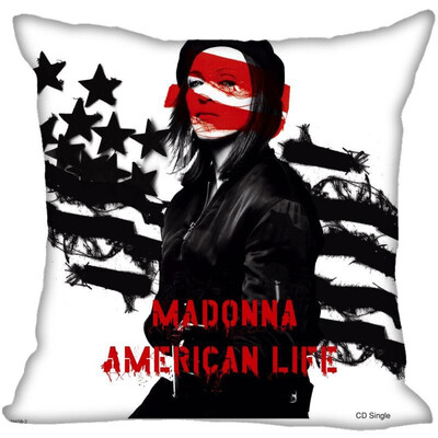 

Madonna Hot Sale Pillow Case High Quality New Years Pillowcase Decorative Pillow Cover For Wedding Decorative Christmas 35x35CM 35x35CM