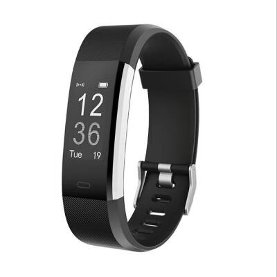 

ID115 Plus 096 Inch Smart Bracelet Fitness Tracker With Heart Rate Sleep Monitors Sports Mode Incoming Call Message Reminder