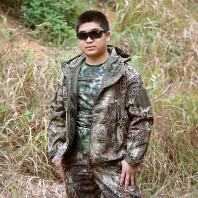 

Combat Outdoors Jacket Men Sport Water-resistant Hunting Clothes Windproof Jacket for Autumn & Winter