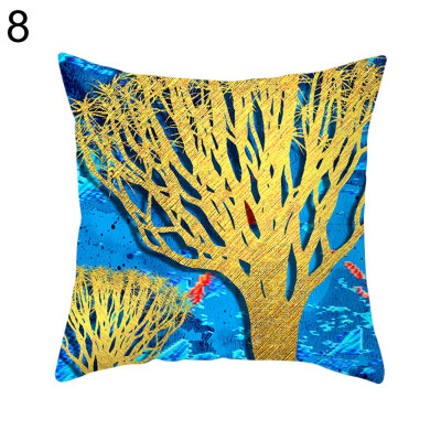 

Christmas Wapiti Flower Throw Pillow Case Cushion Cover Sofa Bedding Articles