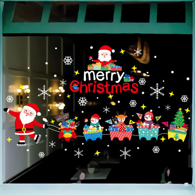 

〖Follure〗2020 Merry Christmas Household Room Wall Sticker Mural Decor Decal Removable