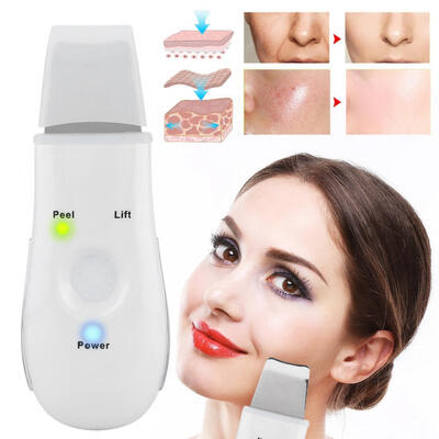 

Greensen Portable Ultrasonic Vibration Skin Scrubber Touch Control Blackheads Grease Deep Cleansing