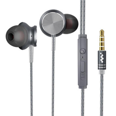 

Q2 Metal Wired In-ear Earphone With Microphone Universal Stereo HIFI DJ Sports Earbuds Headset