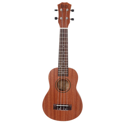 

Glarry IRIN 21" Exquisite Matte Soprano Ukulele with Rosewood Fingerboard Natural Color