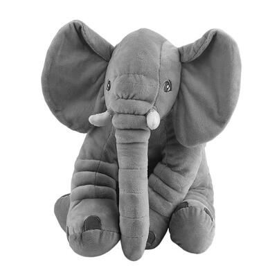 

4060cm Plush Elephant Playmate Calm Doll Shell Baby Appease Toy Accessory