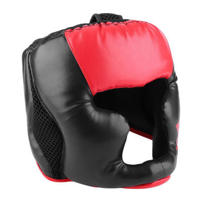 

Greensen Adult Boxing Head Guard Martial Arts Muay Thai Training Helmet Headgear