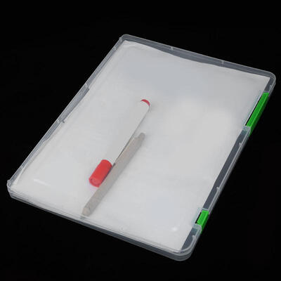 

Greensen A4 Files Plastic Document Case Storage Box Holder Paper for Office School
