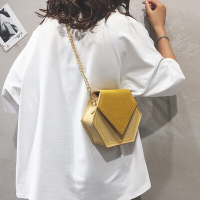 

Sen-style Messenger bag handbags new 2019 fashion shoulder bag wild ins summer small fresh ocean chain bag
