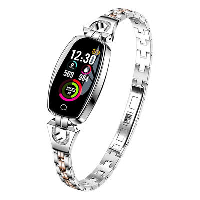 

H8 Women Bluetooth IP67 Waterproof Heart Rate Blood Pressure Smart Bracelet
