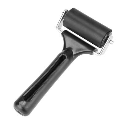 

Black Rubber Roller Brush Rubber Roller DIY Painting Brushing Craft Tools