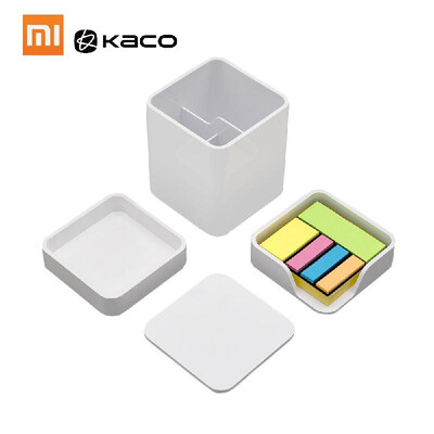 

Xiaomi Mijia LEMO Desktop Storage Box Layered Scattered Utensils Pen Refill Note Paper Straight Ruler Scissors for Work Place
