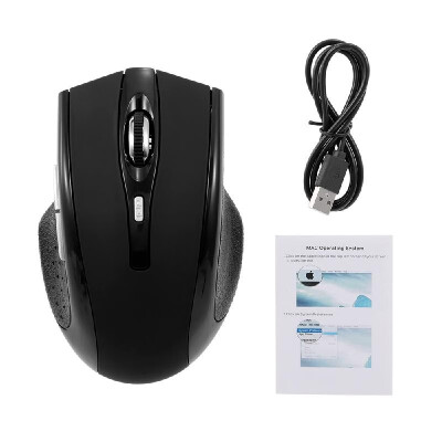 

Wireless Gaming Mouse 1600DPI Adjustable DPI BT Rechargeable Mice Ergonomic Mice for Game&Office Use