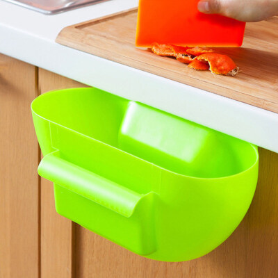 

Kitchen Cabinet Hanging Trash Bin Gabbage Holder Can Sundries Storage Container