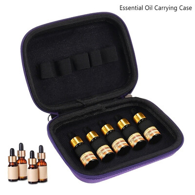 

10 Roller Bottles Essential Oil Case Carry Holder Storage Aromatherapy Bag