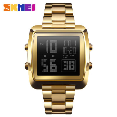 

SKMEI Цифровой Для мужчин часы Открытый спортивные часы обратного отсчета светодиодный Дисплей Для мужчин модные часы 1369