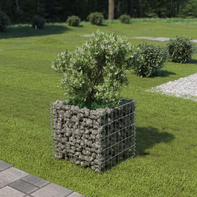 

Gabion Planter Galvanized Steel 197"x197"x197