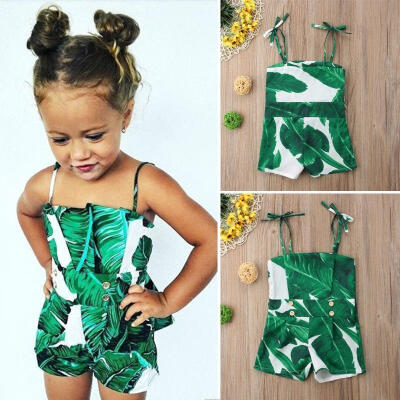 

Newborn Baby Girl Floral Off Shoulder Romper Jumpsuit Outfit Clothes Summer