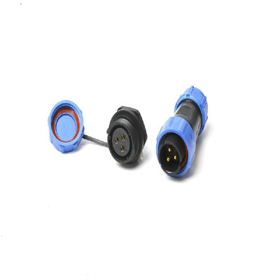 

SP21 IP68 Waterproof Connectors Circular Socket 21mm 2Pin 3Pin 4Pin 5Pin 7Pin 9Pin Multipole Plug