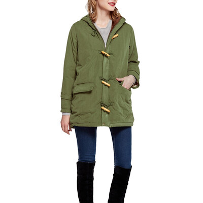 

Toponeto Fashion Winter Warm Womens Jacket Hooded Cotton Coat Parka Thicker Outwear