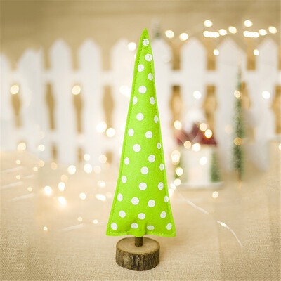 

Toponeto Merry Christmas Tree Cloth Desk Decoration Toy Doll Gift Office Home Children
