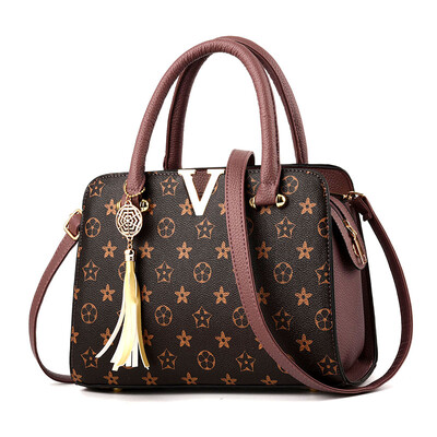 

Womens bags spring middle-aged womens bags mother bag atmosphere middle-aged elderly shoulder slung handbag