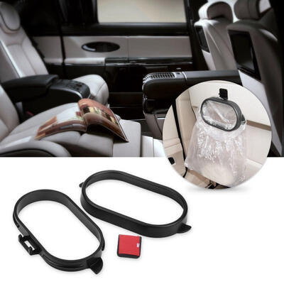 

Vehicle Garbage Bags Frame Pasted Trash Holder Car Rubbish Bag Plastic Basket
