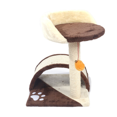 

230 cm Cat Tree Tower Post Toy Condo Scratching Post Pet House Activity Centre