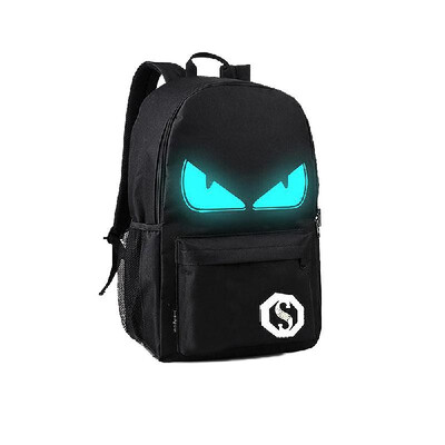 

Fashion USB Charge Backpack Anime Luminous Teenagers Men Womens Student Cartoon School Bags Casual Travel Bag Glow in the Dark St