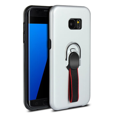 

Phone Ring Case Samsung Galaxy S7 Edge Magnetic Car Mount Stand Cover Samsung S7 Edge SM-G935FD SM-G935F Hybrid TPU Bumper Case
