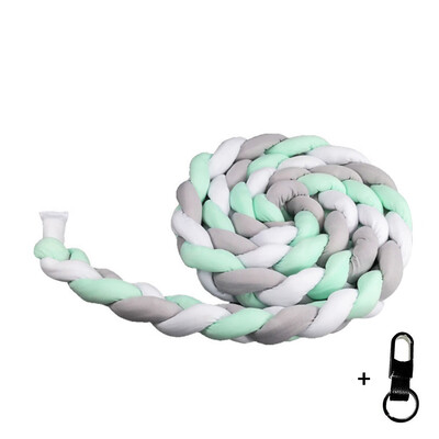 

Gobestart Bed Tower 2M Baby Snake Pillow Knitted Pillow Velvet Cradle Foam Knitted Pillow