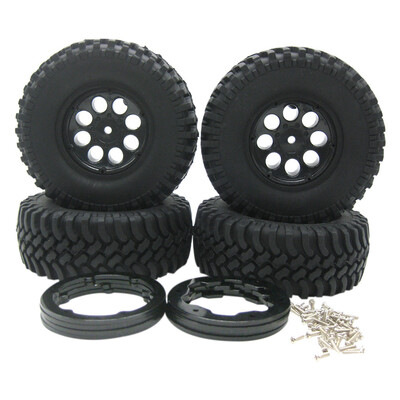 

Siaonvr 4PCS Air Filled Inflatable Tire Wheel 19 Inch For 110 RC Crawler SCX10 TRX4