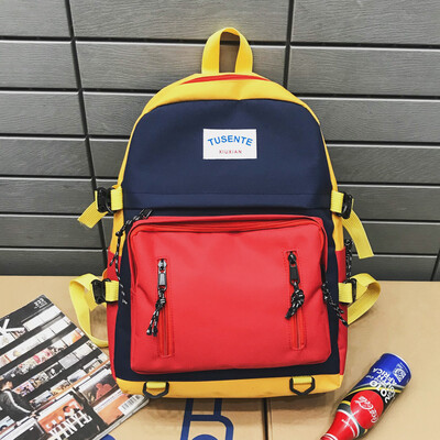 

Super-fire lovers backpack2019 new style portable mens&womens shoulders cloth college students water-proof tide