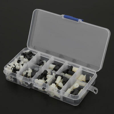 

Greensen 300pcs White&Black Nylon M3 Hex Standoff with M3 Hex Nut&Cross Screw Kit