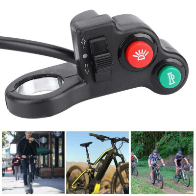 

Head Light Switch Horn Turn Signal For Motorcycle E-Bike 3 in 1 Button