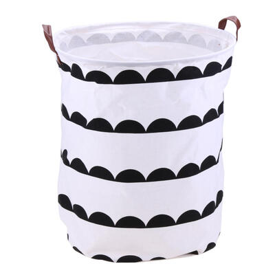 

Standing Toys Clothing Storage Bucket Laundry Basket Holder Pouch Household