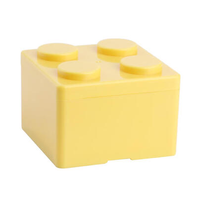 

Creative Plastic Building Block Shaped Storage Box Home Desktop Organizer