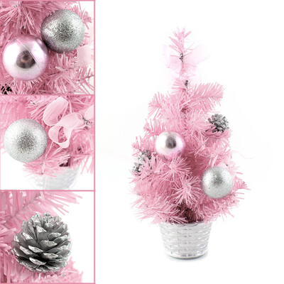 

〖Follure〗Mini Christmas Tree Ornament Desk Table Festival Xmas Party Decor Gifts 30cm